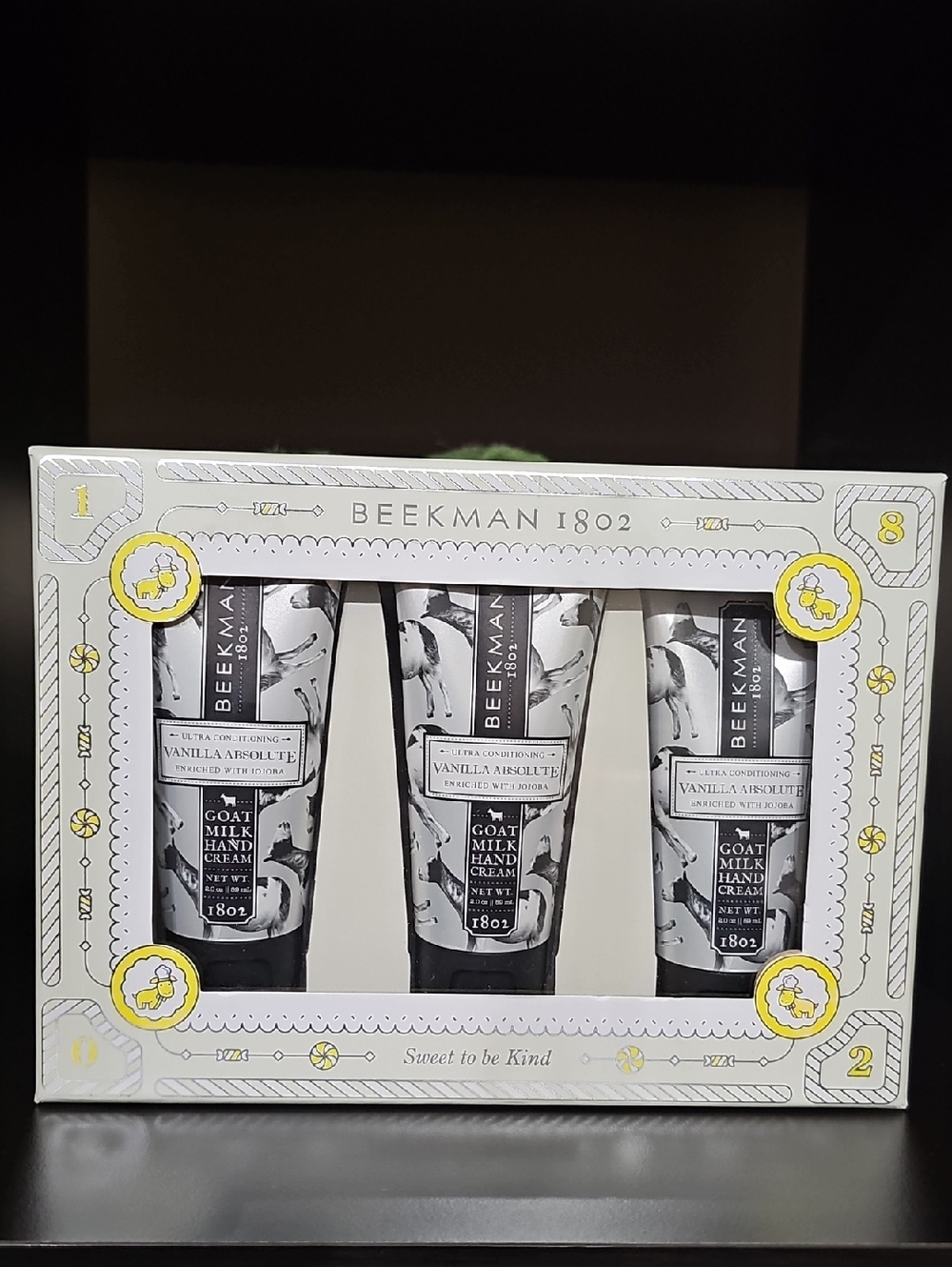 Beekman 1802 Vanilla Absolute Goat Milk Hand Cream Trio